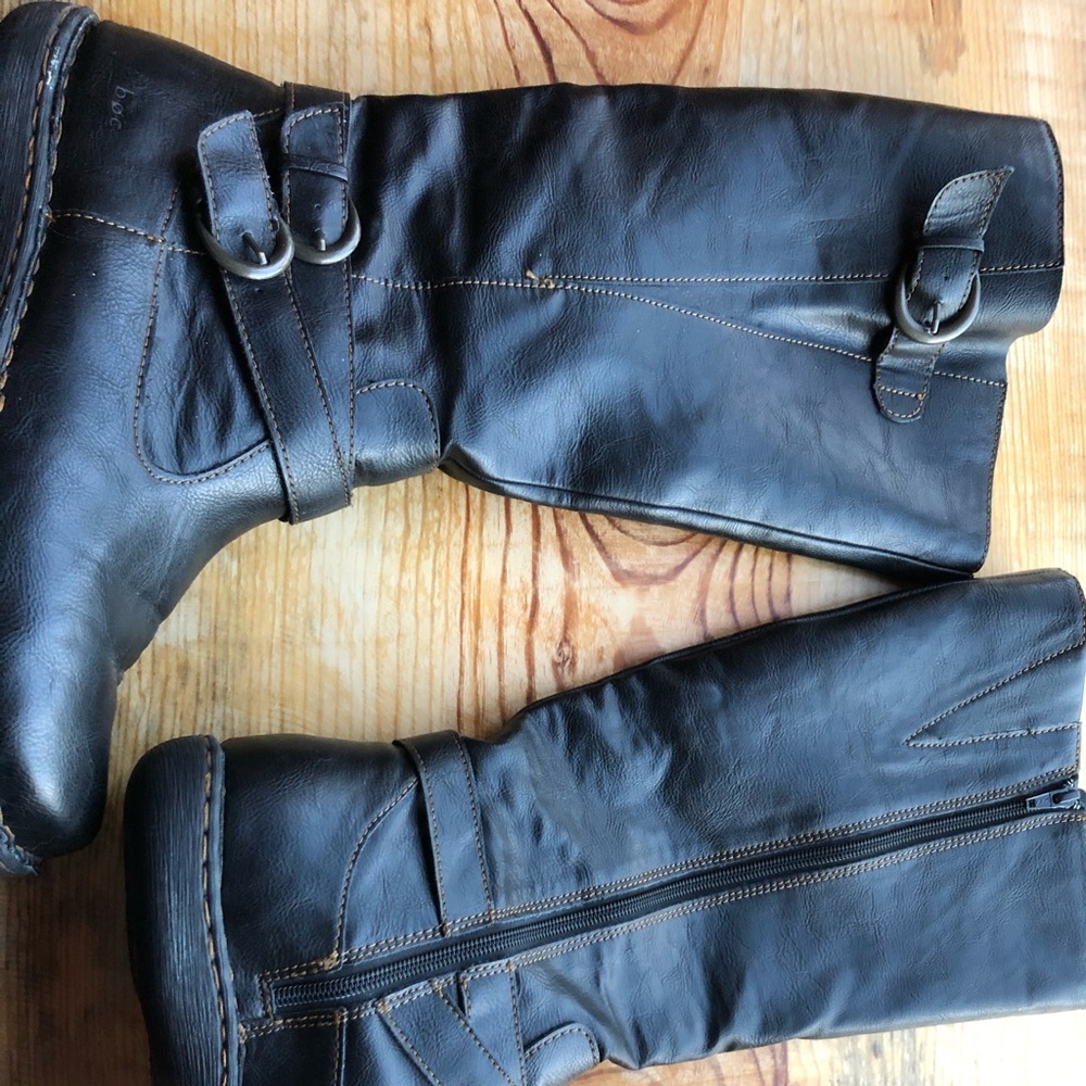 Born B.O.C Black Boots size 11